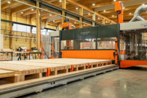 Kalesnikoff Mass Timber and K3 modular construction operations near Castlegar, British Columbia. Founded as a family-owned sawmill in 1940, Kalesnikoff has expanded into mass timber, modular components and finished building systems, investing about $65 million across major facilities in South Slocan and Castlegar. The site shows how a traditional forestry company can move up the value chain, supporting regional employment while producing engineered wood products that can contribute to faster construction and lower embodied carbon in some building applications. Kalesnikoff